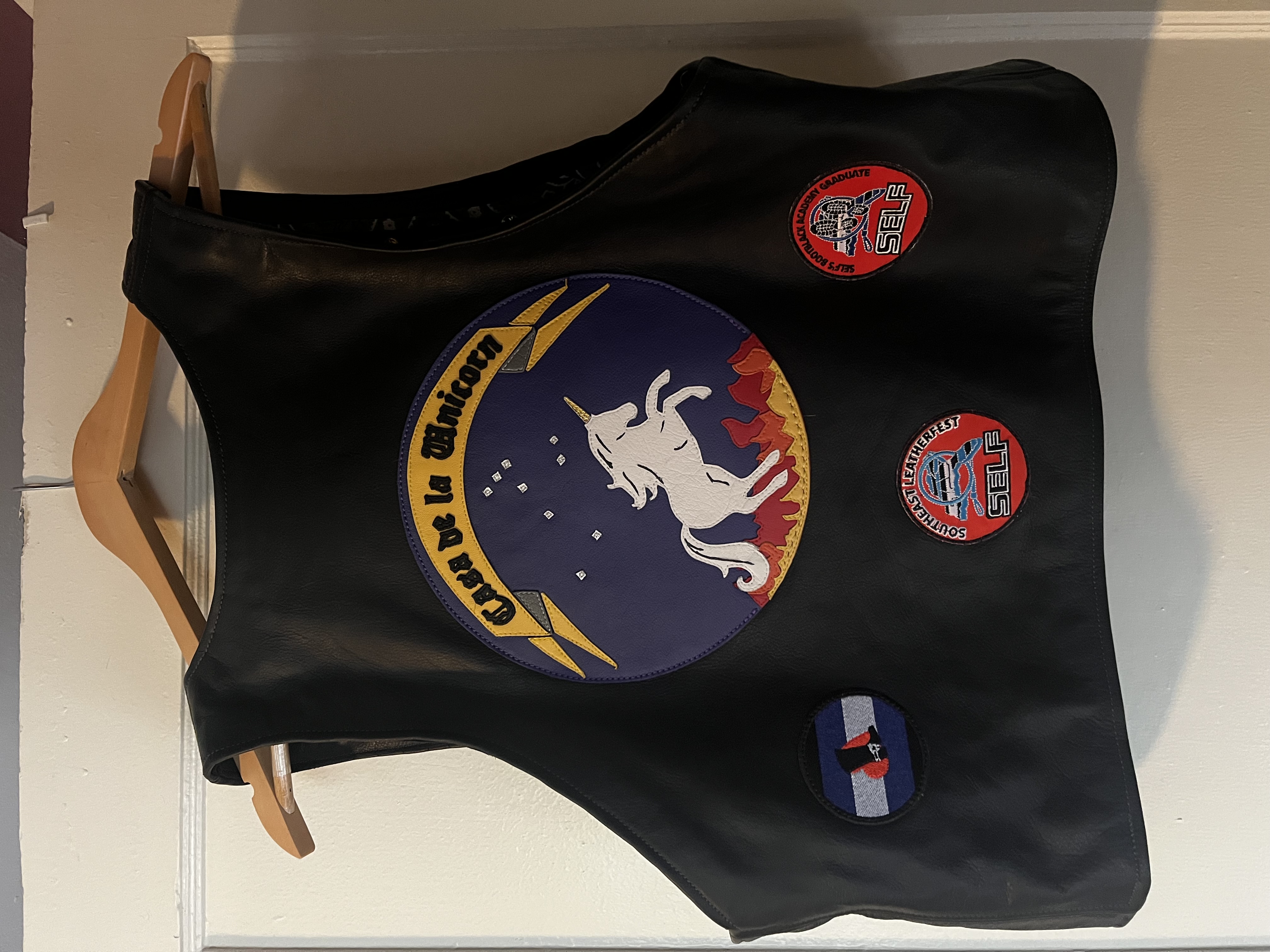 Earned vest back